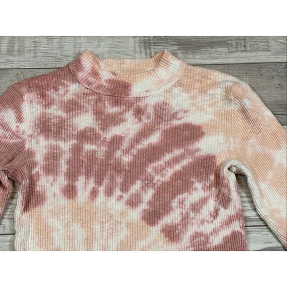 We The Free by Free People tie-dye long sleeve ribbed shirt size S - Picture 5 of 12